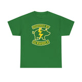 Powered by Scrapple Unisex Heavy Cotton Tee