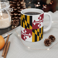 The Most Maryland Flag Mug Ever 11oz