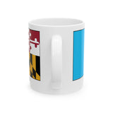 Kent County & Maryland Flag 11oz Coffee Mug