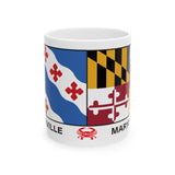 Rockville Maryland Flag Coffee Mug