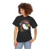 Patriotic Texas Flag Eagle Head T-Shirt – Graphic Tee