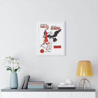 Eagles vs DC 1962 Framed Vertical Poster