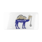 Persian Gulf Yacht Club Camel Vanity Plate – Nautical License Plate