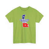 Don't Mess with Delaware Unisex Heavy Cotton Tee
