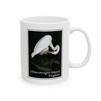 Chincoteague Bird Ceramic Mug, (11oz, 15oz)