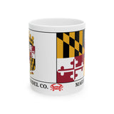 Anne Arundel County & Maryland Flag  Coffee Cup 11oz