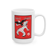 Philadelphia Eagles vs Dallas Cowboys 1961 Ceramic Mug, (11oz, 15oz)