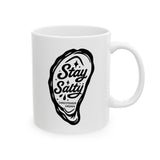 Mug - Stay Salty and oyster design, 11oz & 15oz