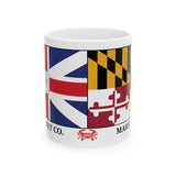 Somerset County & Maryland Flag 11oz Coffee Mug