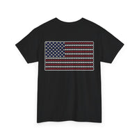 USA Crab Flag Unisex Heavy Cotton Tee