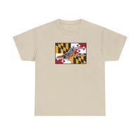 Maryland State Flag Oriole Jousting Unisex Tee