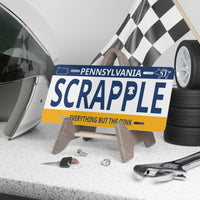 Pennsylvania Scrapple License Plate