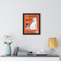 Eagles vs Bears Framed Poster