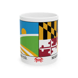 Howard County & Maryland Flag 11oz Coffee Mug