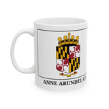 Anne Arundel County & Maryland Flag  Coffee Cup 11oz