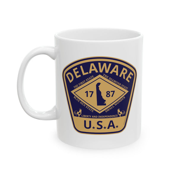 Delaware USA Mug, (11oz, 15oz)