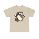Patriotic Texas Flag Eagle Head T-Shirt – Graphic Tee