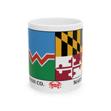 Washington County & Maryland Flag 11oz Coffee Mug