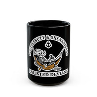 Coffee Mug Scuttlebutt & Shenanigans Enlisted Deviant