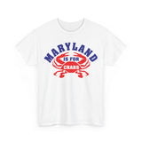 Maryland is for Crabs Unisex Heavy Cotton Tee