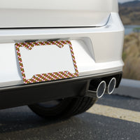 License Plate Frame - Maryland Flag Design