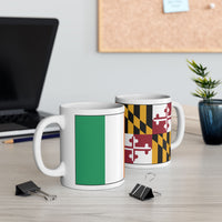 Home and Heritage - Maryland Ireland Ceramic Mug, (11oz, 15oz)