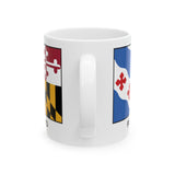 Rockville Maryland Flag Coffee Mug