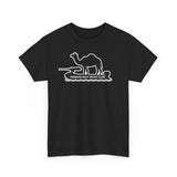 Persian Gulf Yacht Club Small Boat T‑Shirt — Camel Logo Graphic Tee