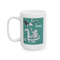 Eagles vs Vikings Ceramic Mug, (11oz, 15oz)