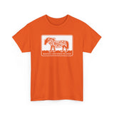 Chincoteague Pony Rustic Graphic Tee — "Beautiful Land Across the Water"