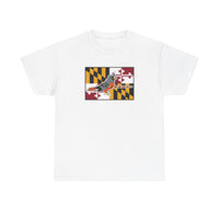 Maryland State Flag Oriole Jousting Unisex Tee