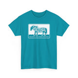 Chincoteague Pony Rustic Graphic Tee — "Beautiful Land Across the Water"