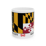 Baltimore City Maryland Flag 11oz Coffee Mug
