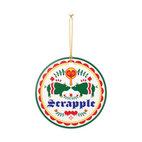 Ornament - Scrapple Hex Sign Ceramic Ornaments (2-Side Print)
