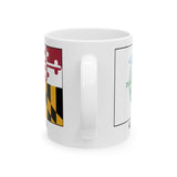 Garrett County & Maryland Flag 11oz Coffee Mug