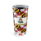 Annapolis Maryland State Flag Tumbler 20oz Tumbler – All Maryland