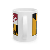 Calvert County & Maryland Flag 11oz Coffee Mug