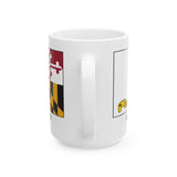 Greenbelt MD & Maryland Flag Coffee Mug