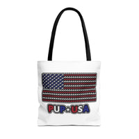 PUP USA Chihuahua Tote Bag (AOP)