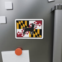 Maryland Flag Chihuahua Magnet