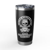 Custom US Navy Rating 20oz Tumbler — Skull & Crossbones Travel Mug
