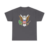 Eagle Shield 250 USA Graphic Tee — Patriotic Bald Eagle Emblem T-Shirt