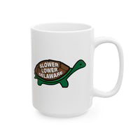 Slower Lower Delaware Mug, (11oz, 15oz)