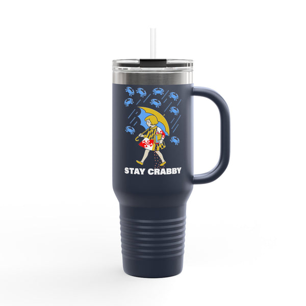 Stay Crabby Travel Mug Insulated 40oz