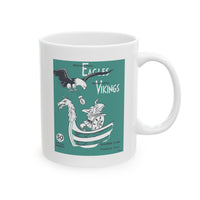 Eagles vs Vikings Ceramic Mug, (11oz, 15oz)