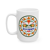 Mug - Scrapple Hex Design - Ceramic Mug 11oz/15oz