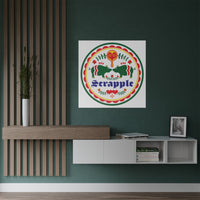 Satin Poster - Scrapple Hex Sign Design