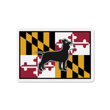 Maryland Flag Chihuahua Magnet