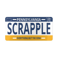 Pennsylvania Scrapple License Plate