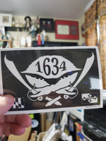 Maryland Pirate Flag Sticker